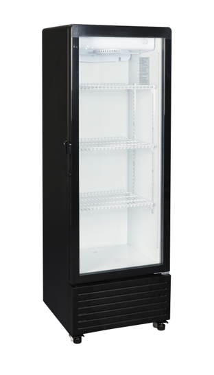 Von VZC15DXK Vertical Cooler, 150L - Black