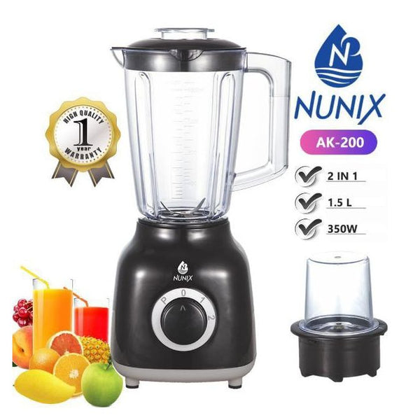 NUNIX Blender 2 in 1 AK 200 Black