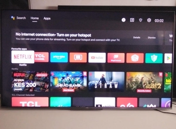 TCL 50" 50Q715 Smart 4K QLED Android TV Pre-Loved