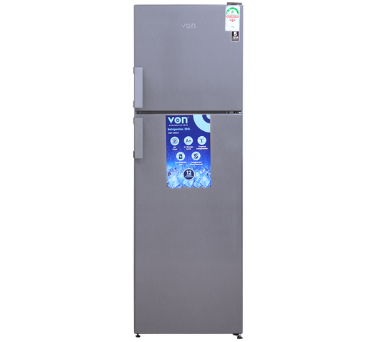 Von Fridge Tmf Vart-25Nvs 250L Slv