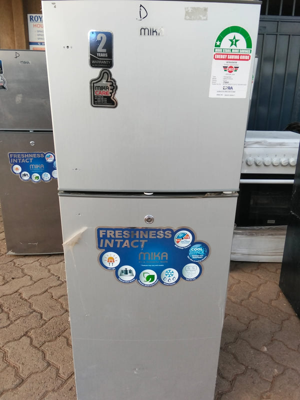 Mika MRCD75LSL 138L Double Door Fridge Like-New