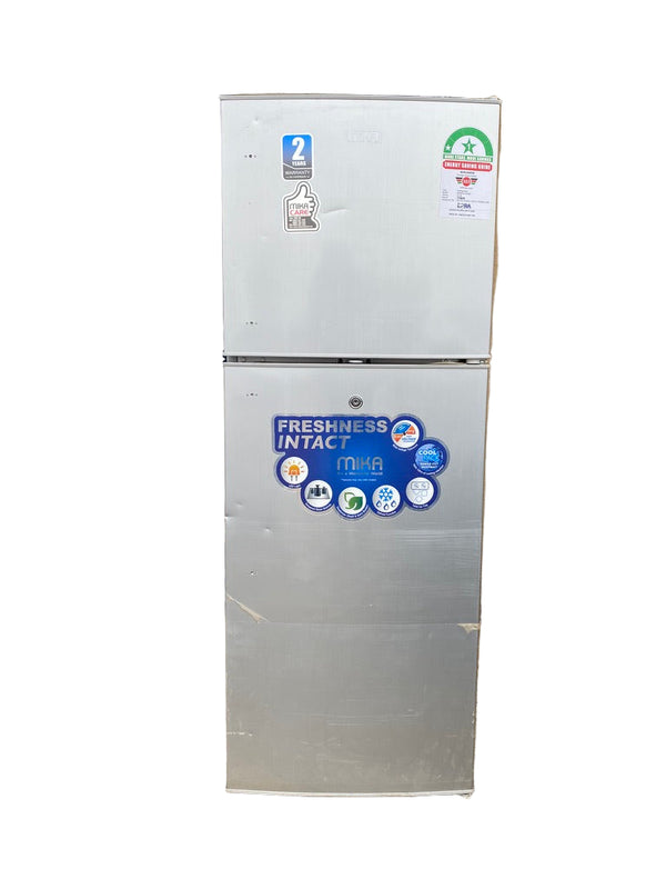 MIKA Top Mount Freezer 2 Door Defrost Fridge MRDCD138DS(MRDCD75SBR)