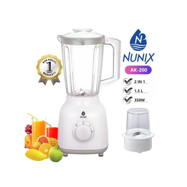 NUNIX Blender 2 in 1 AK 200 White