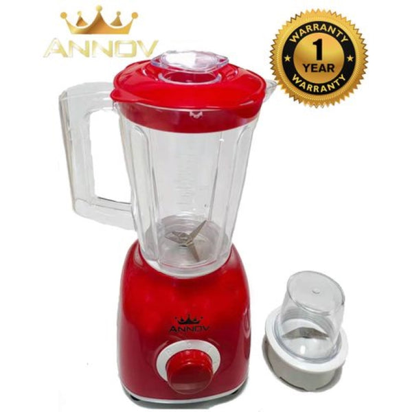 Annov Blender & Grinder 1.6L350W - Red