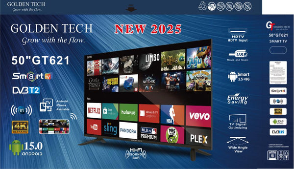 Golden Tech GT621 50-Inch 4K Tv