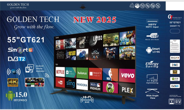 Golden Tech GT621 55-inch Smart Ultra HD TV