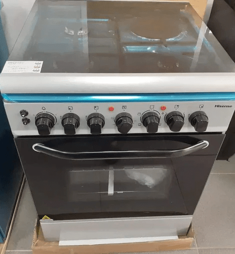 Hisense 60Cm Platfrom 1 Electron +3 Gas And Electron Oven 60 By 60