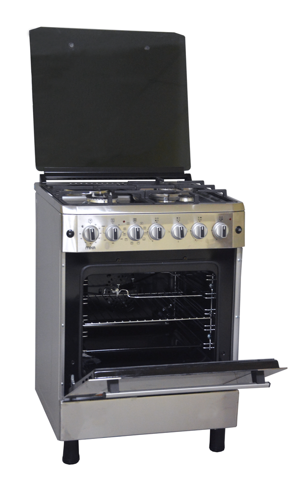 MIKA 60cm x 60cm Standing Cooker MST614GWE10HI(MST614GHI/WOK)