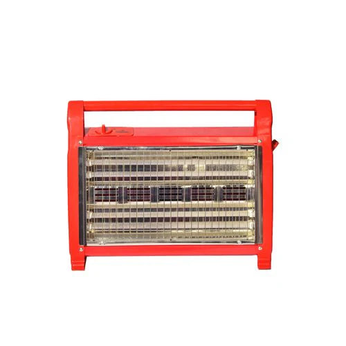 Rashnik RN-2633 Electric Quartz room Heater - Wide angle heat reflectors, 2 heat levels