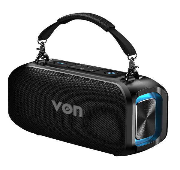 Von VPS20X5LEK Bluetooth Portable Party Speaker IPX5 20W - Black