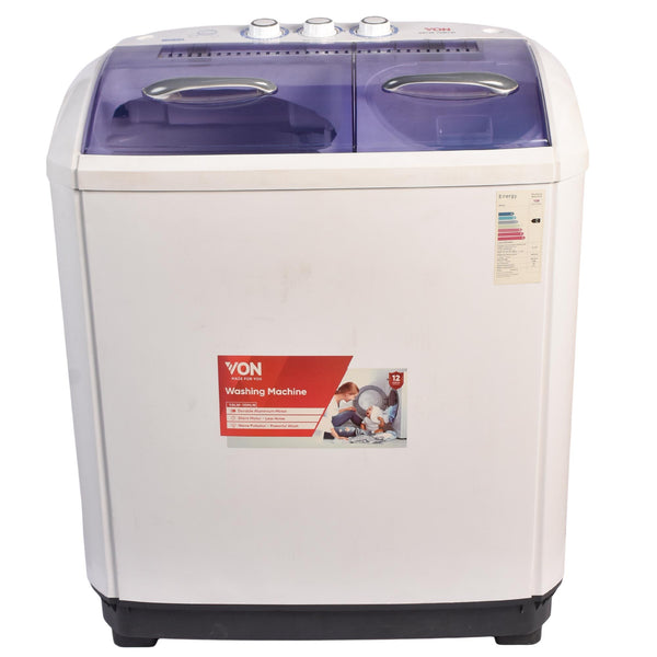 VON Twin Tub Washing Machine VALW-12MFW
