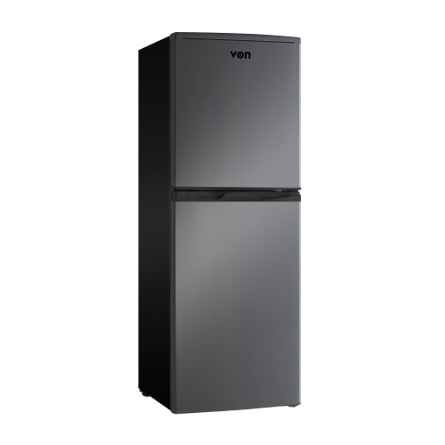 Von VRT-195DRHS Double Door - 195L, Silver
