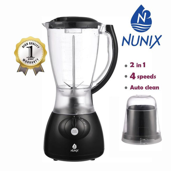 NUNIX Blender 2 in 1 Black AK 300