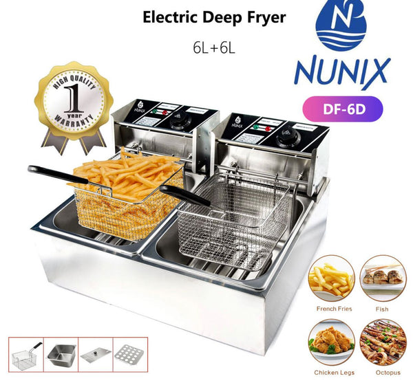 NUNIX Deep fryer Double DOUBLE