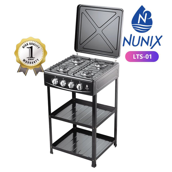 NUNIX Table Cookers 4 gas burners with stand LTS-01