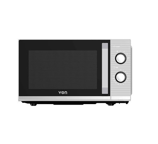 Von Mechanical Microwave Oven Solo 20L – Silver