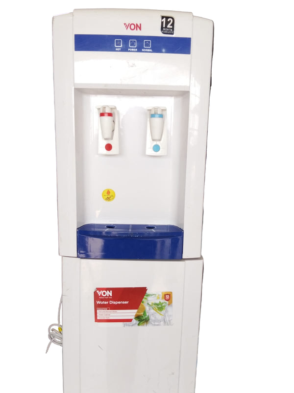 VON VADL2111K Hot & Normal Water Dispenser with Storage Cabinet