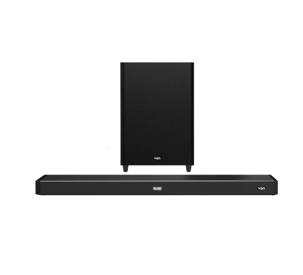 Von VSB2002LFK 2.1CH Wireless Soundbar 200W - Black