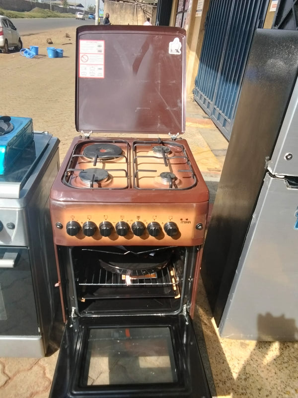 MIKA MST55PI31DB/HC 3+1 50x55 Standing Cooker Like-New