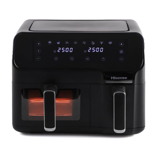 Hisense Double Air Fryer 8.6L Black (H09AFBK2S5)