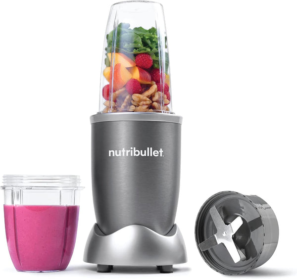 NutriBullet NBR-0612 600W 6 Piece Set - Grey