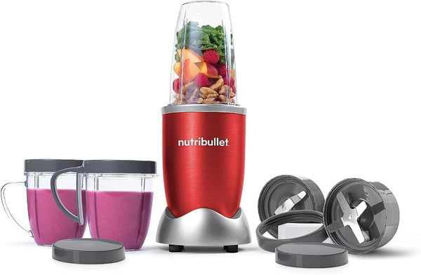 NutriBullet NBR-1212R Red 9 Piece Set