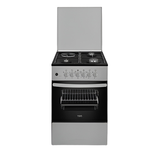 Von Cooker VCF503131NFY 5050 3+1 Nvs Nhp Enml Grey