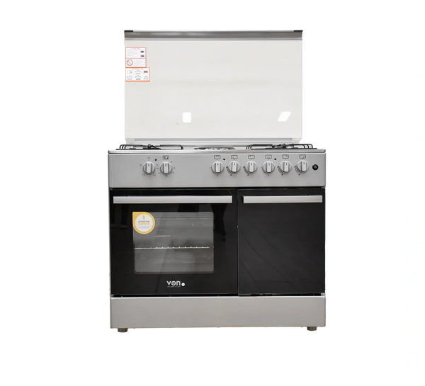 Von Cooker VCF964241NFS 9060 4+2 Nvs Bc Enml Silver