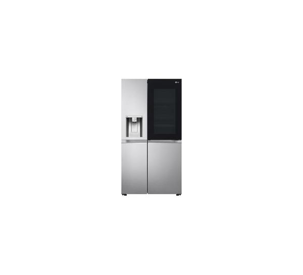LG GC-X267MSEW Side by Side Fridge, 635L - InstaView Door-in-Door™, Inverter Linear Compressor, UVnano™