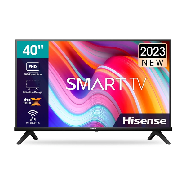 Hisense 40” 40A4K FHD Smart TV, Vidaa - 4K