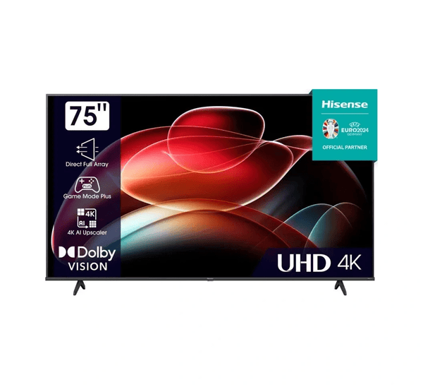 Hisense 75" 75A6K UHD Smart TV VIDAA