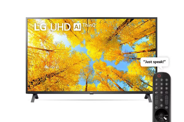 LG 43" LED TV 43UQ75006LG - UHD, SMART, ThinQ AI, a5 Gen5