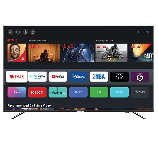 Vision Plus VP8855KV 55-inch 4K UHD Frameless Smart TV