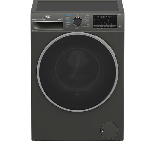 Beko BWD106 Front Load Washer Dryer, 10/6KG - Grey