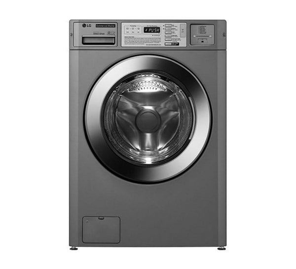 LG FH0C7FD2MS Commercial Washing Machine, 15KG, Silver