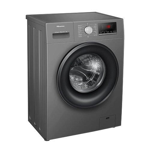 Hisense Washing Machine Front Load 7Kg Grey Full Automatic