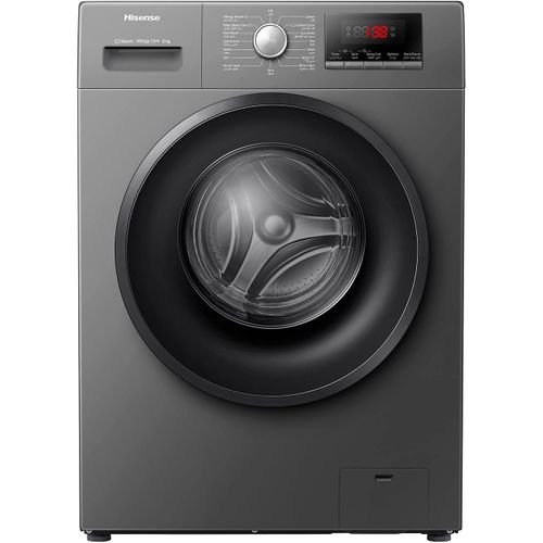 Hisense Washing Machine Front Load 8Kg Grey Full Automatic