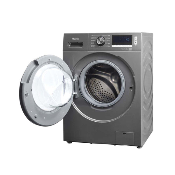 Hisense Washing Machine Front Load 9Kg Grey Full Automatic