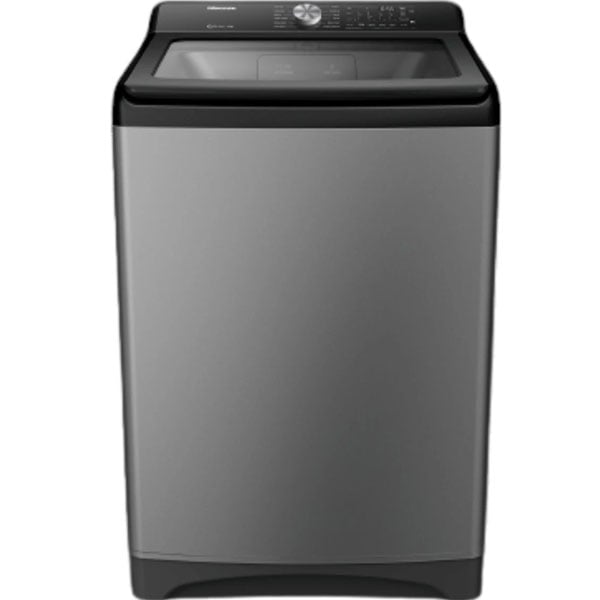 Hisense Washing Machine Top Loading 17Kg Titanium Crystal Grey Full Automatic