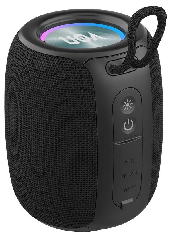 Von VPS10X5LEK Bluetooth Portable Party Speaker IPX5 10W - Black