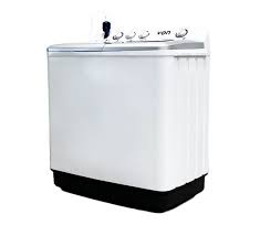 Von VWM-13AHK Twin Tub Washing Machine, White - 13KG