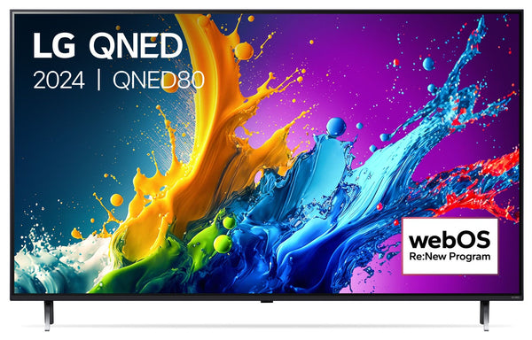 LG 75QNED80T6B 75" QNED 80 Series 4K UHD Smart MiniLED TV