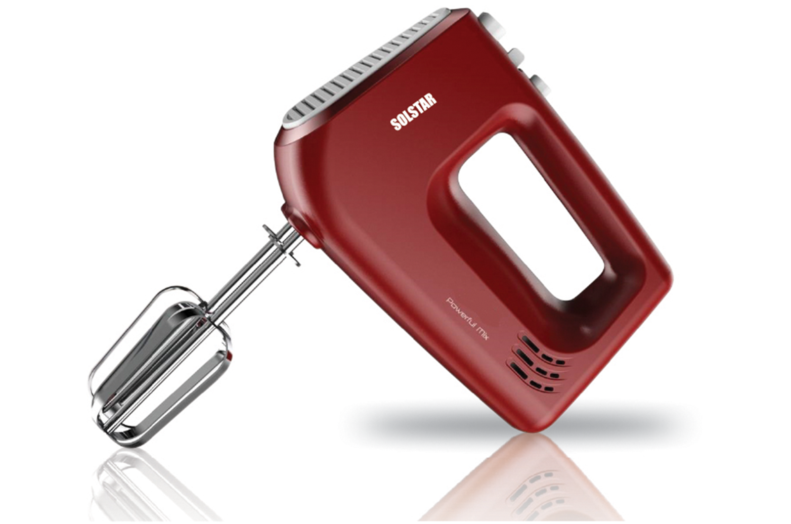 SOLSTAR MH3007ARDBSS 300W Hand Mixer