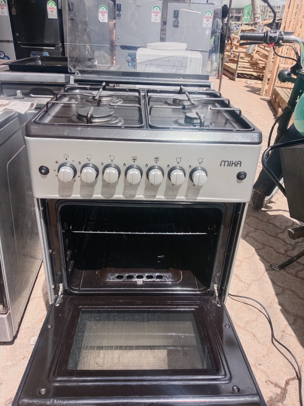 MIKA MST60PIAGSL/EM 4 Gas Cooker Pre-Loved