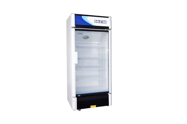 SOLSTAR VC3300A-WHB SS 330L Single Door Vertical Cooler