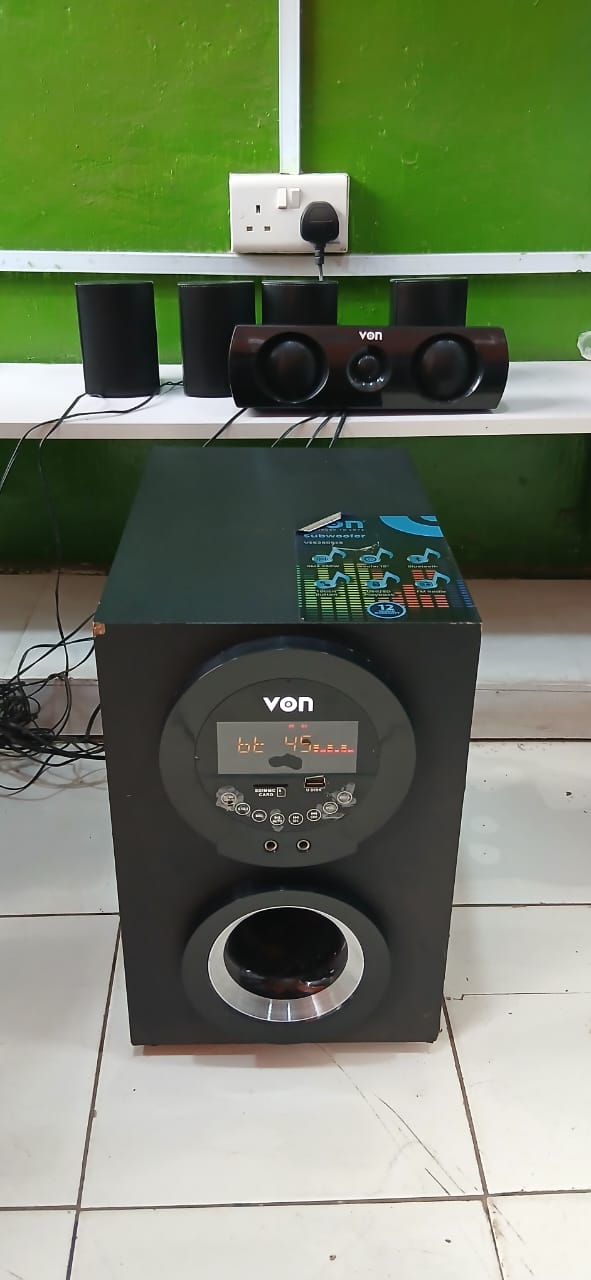 Von 5.1CH Bluetooth VES3505ES 350W RMS Subwoofer