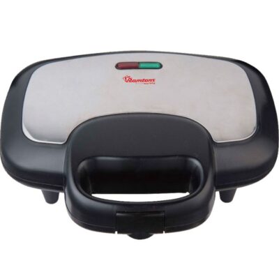 2 Slice Sandwich Toaster with Metal Top