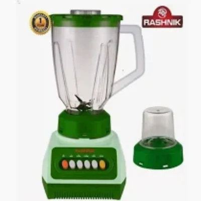 Rashnik 2-in-1 Blender & Grinder (Model: RN-999) – 1.5L, 400W, Green