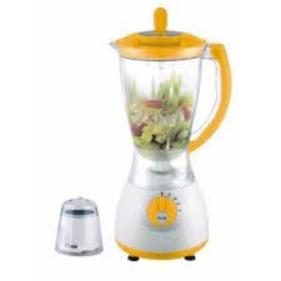 Vitron 2-in-1 Blender (Model: VB-Y44) – 1.5L, 350W, White & Yellow