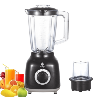 2 in 1 Nunix Blender (Model: AK 200) – Black